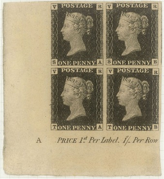 contains scans of penny black