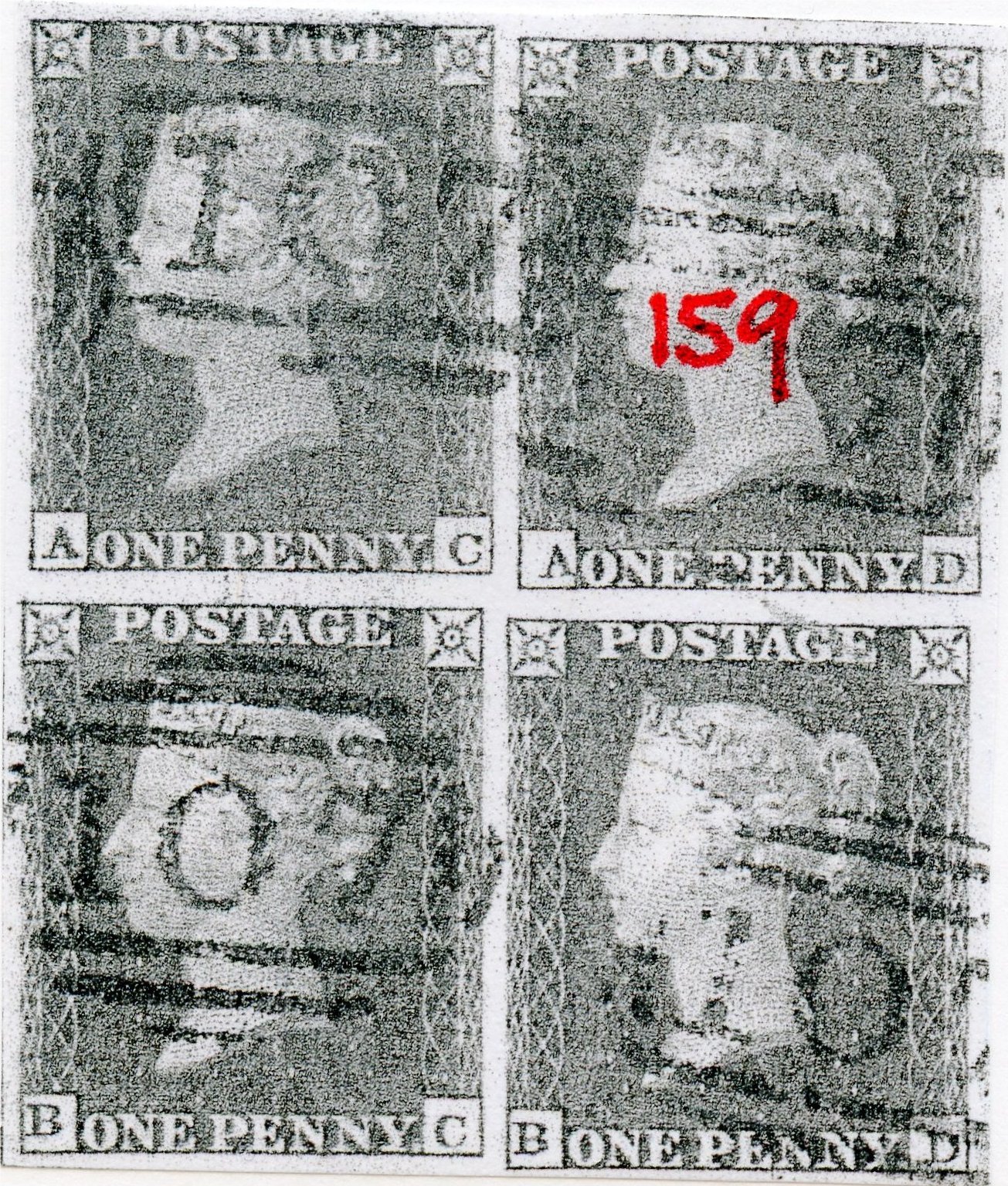Plate 159 A-C, A-D