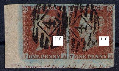 Plate 110 T-A, T-B