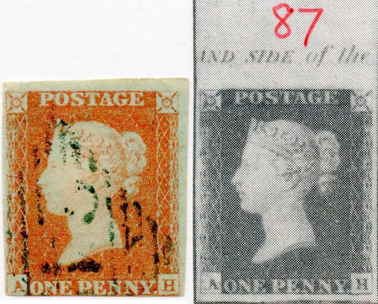 Plate 87 A-H