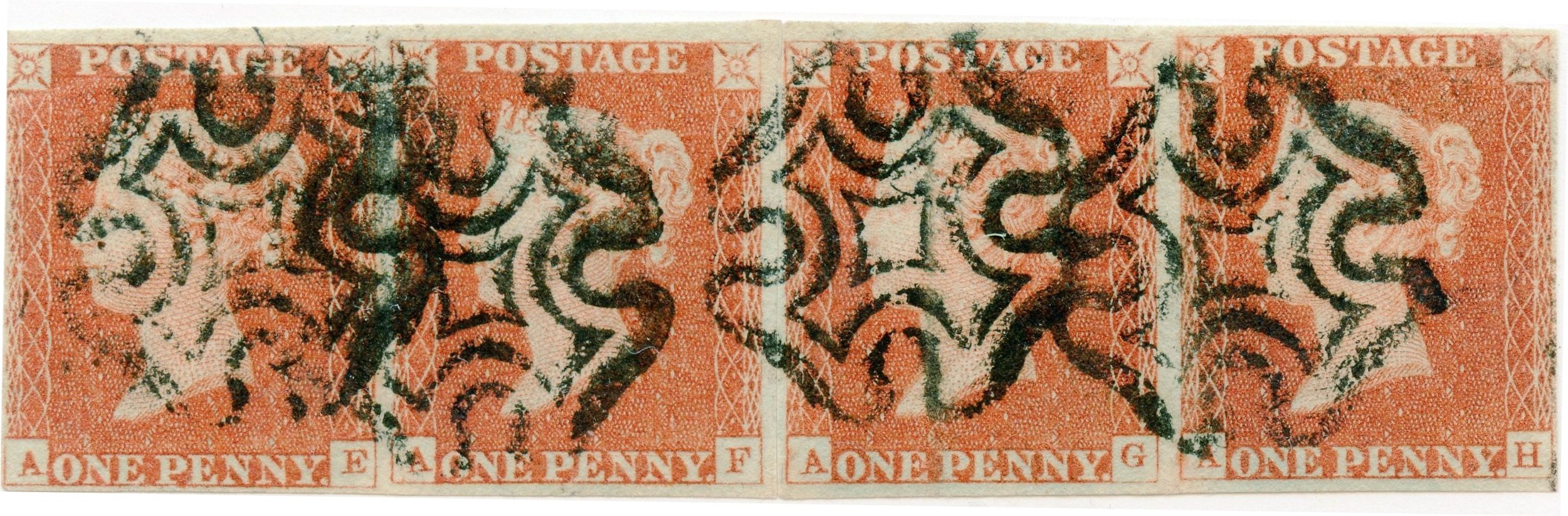 Plate 38 A-E, A-F, A-G, A-H