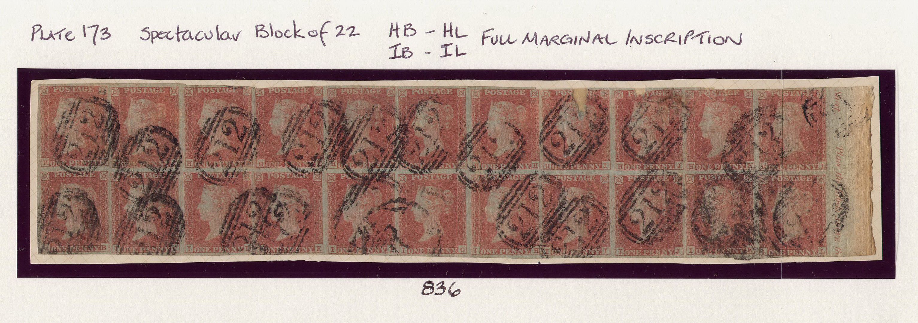 Plate 173 H-G, H-H, H-I, H-J, H-K, H-L