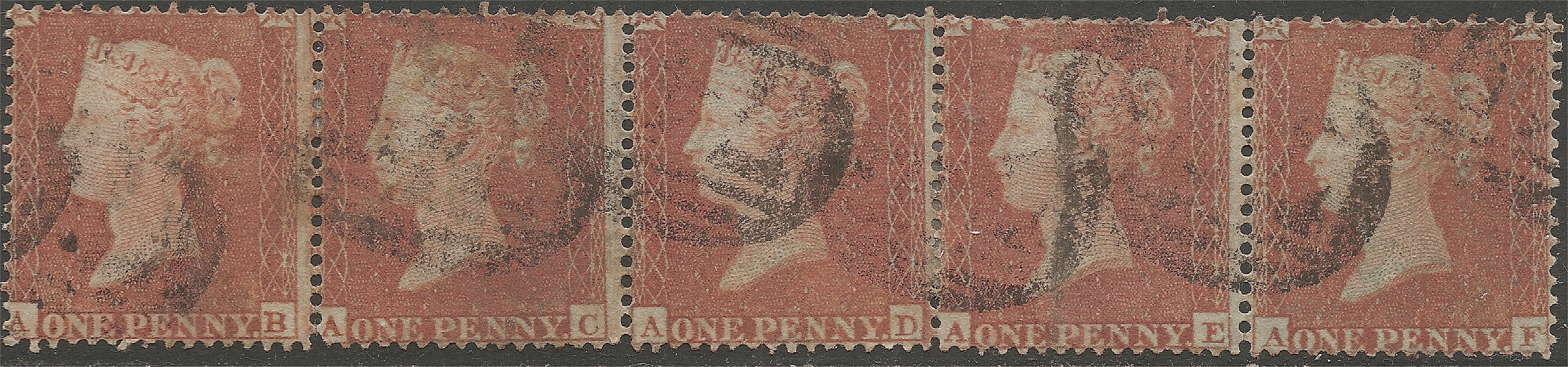 Plate 173 A-B, A-C, A-D, A-E, A-F
