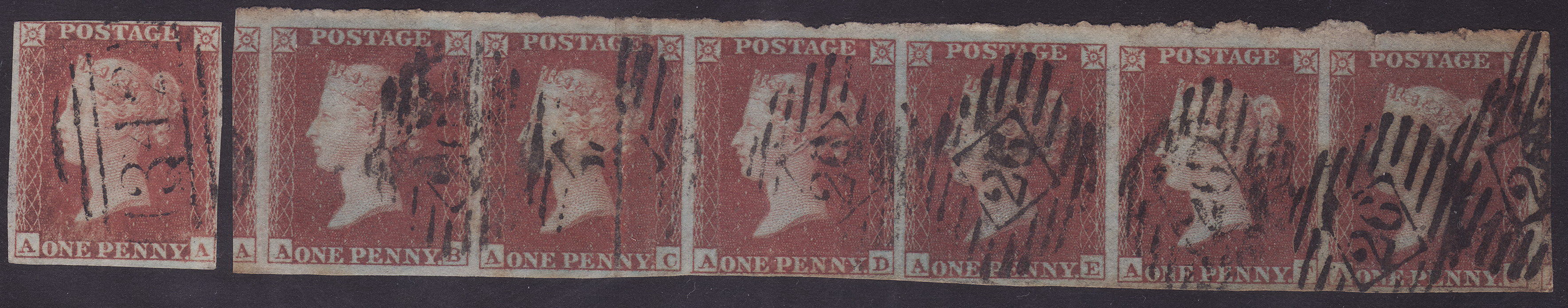 Plate 154 A-A, A-B, A-C, A-D, A-E, A-F, A-G