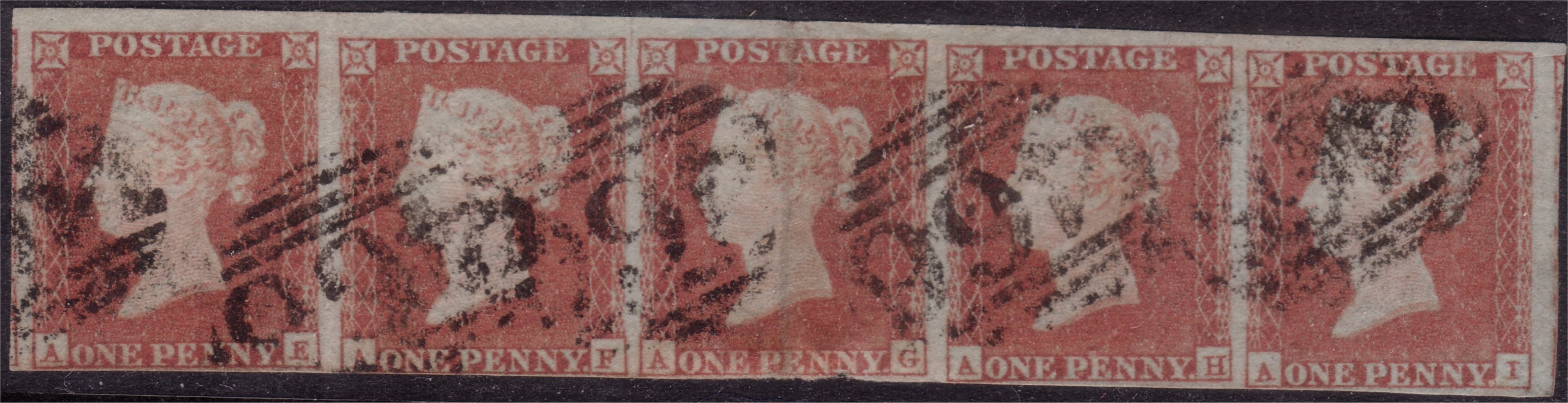 Plate 104 A-E, A-F, A-G, A-H, A-I