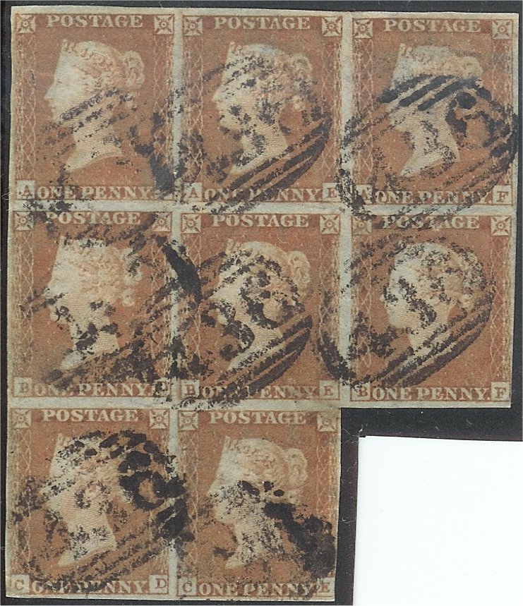 Plate 102 A-D, A-E, A-F