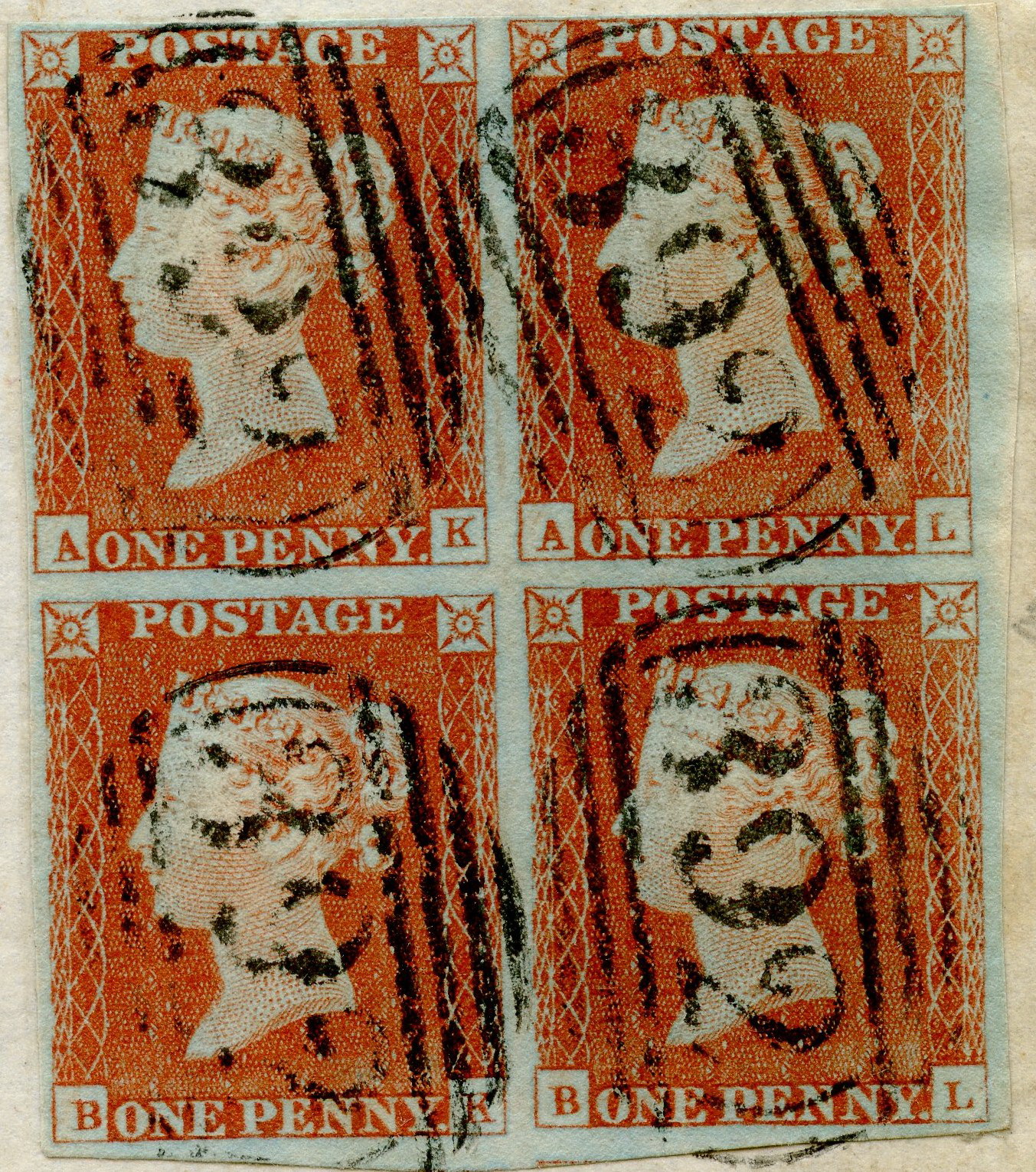 Plate 39 A-K, A-L, B-K, B-L
