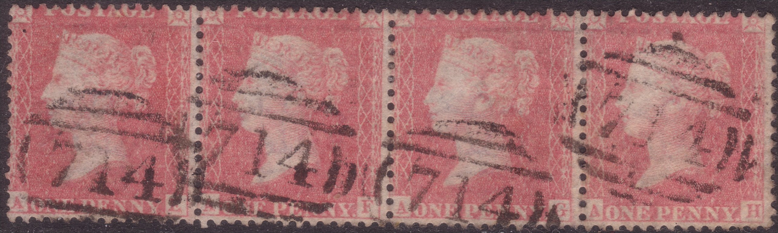 Plate 37 A-E, A-F, A-G, A-H