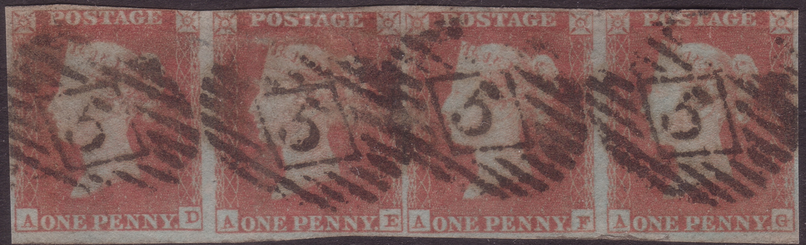 Plate 89 A-D, A-E, A-F, A-G