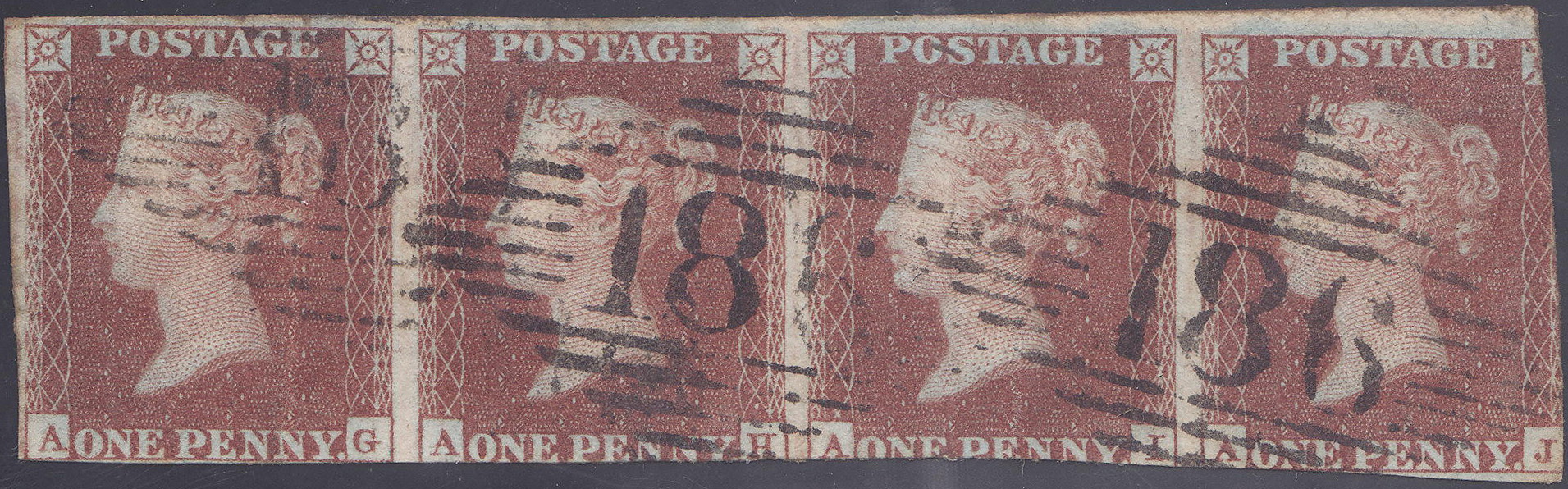 Plate 139 A-G, A-H, A-I, A-J