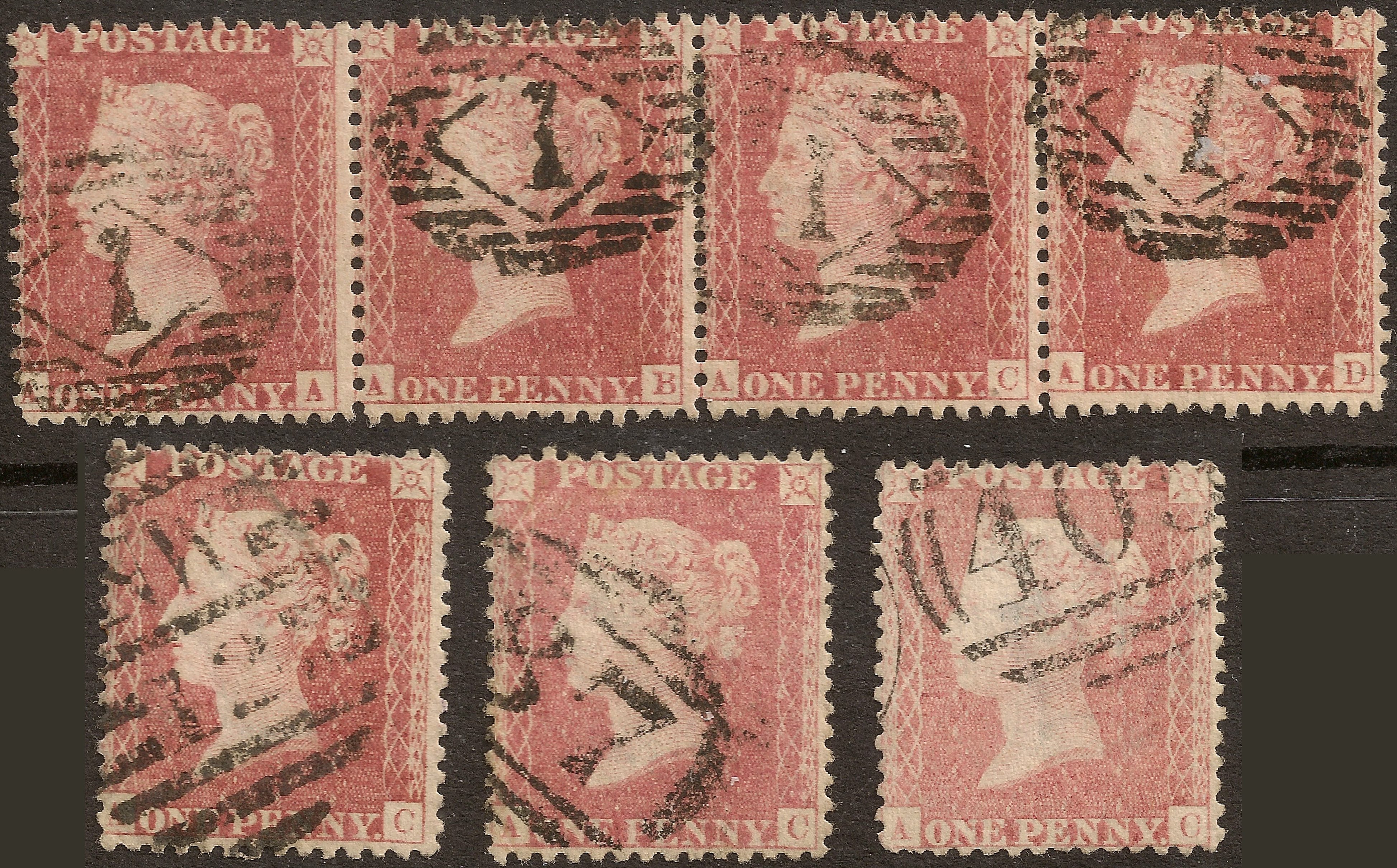 Plate 68 A-A, A-B, A-C, A-D