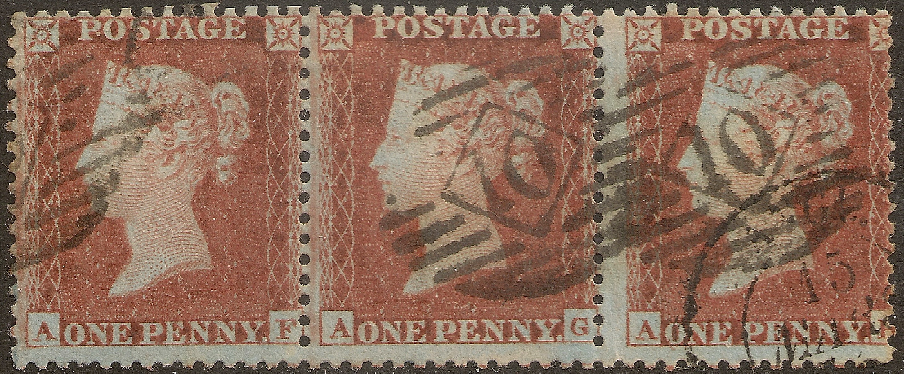 Plate 203 A-F, A-G, A-H