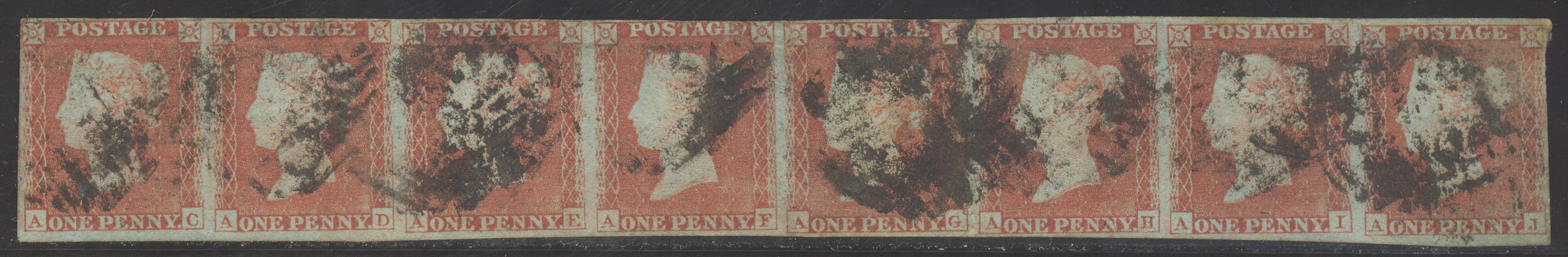 Plate 156 A-C, A-D, A-E, A-F, A-G, A-H, A-I, A-J