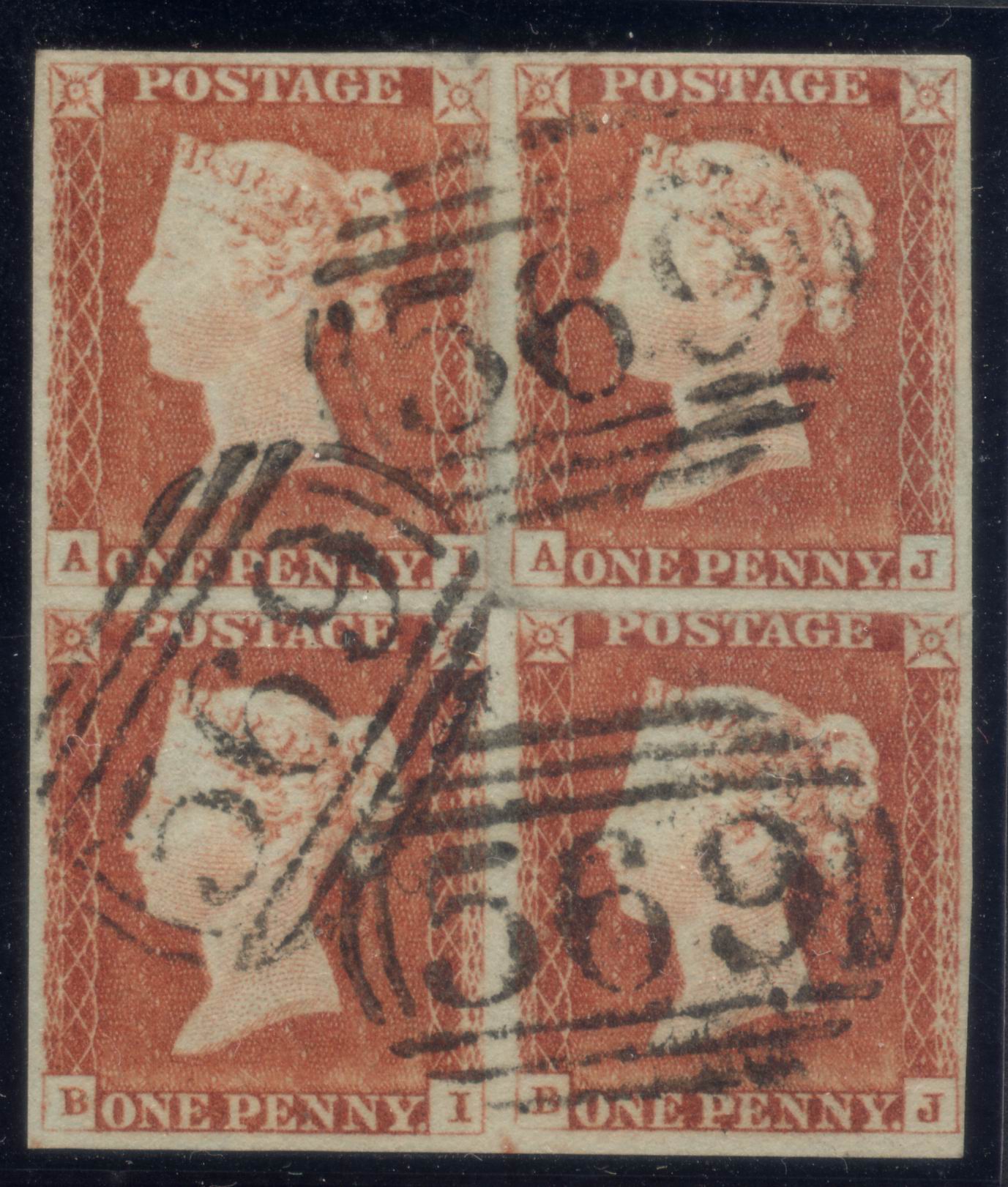 Plate 61 A-I, A-J, B-I, B-J