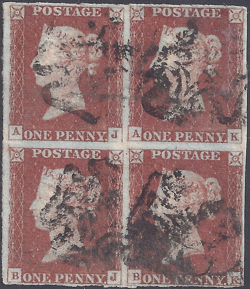 Plate 38 A-J, A-K, B-J, B-K