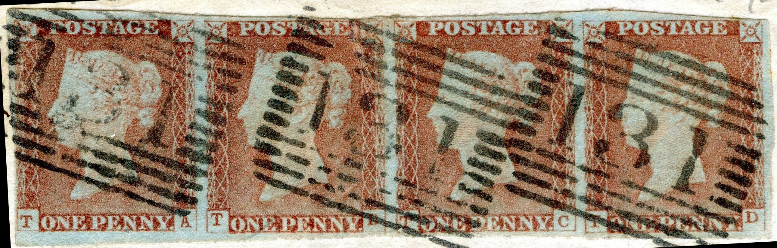 Plate 71 T-A, T-B, T-C, T-D