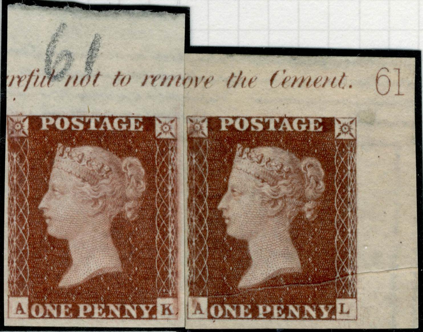 Plate 61 A-K, A-L