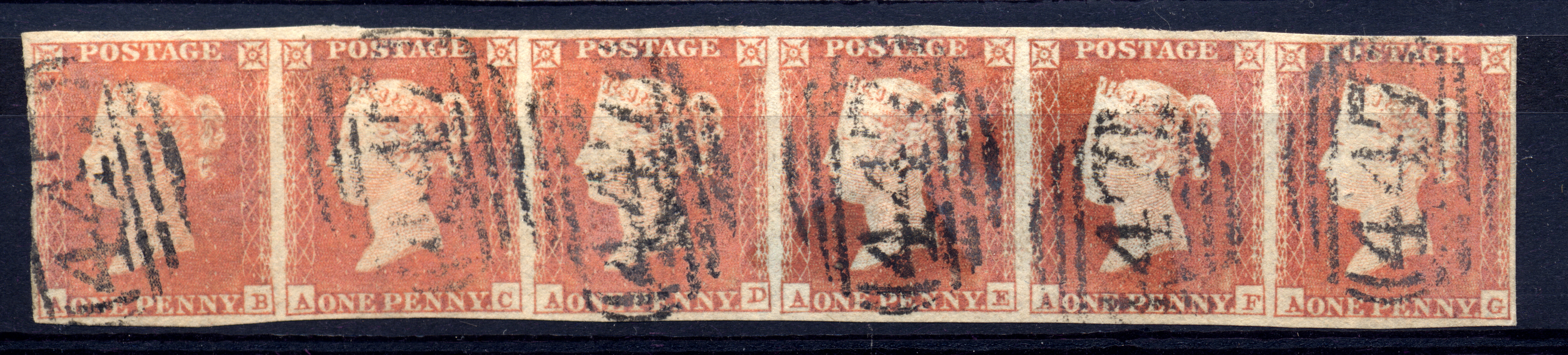 Plate 129 A-B, A-C, A-D, A-E, A-F, A-G
