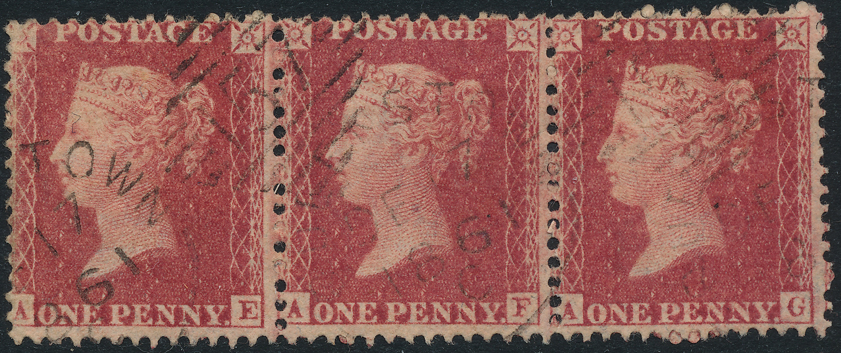 Plate 60 A-E, A-F, A-G