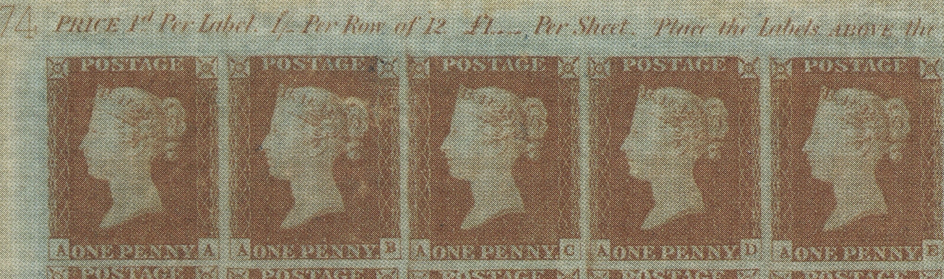 Plate 74 A-A, A-B, A-C, A-D, A-E