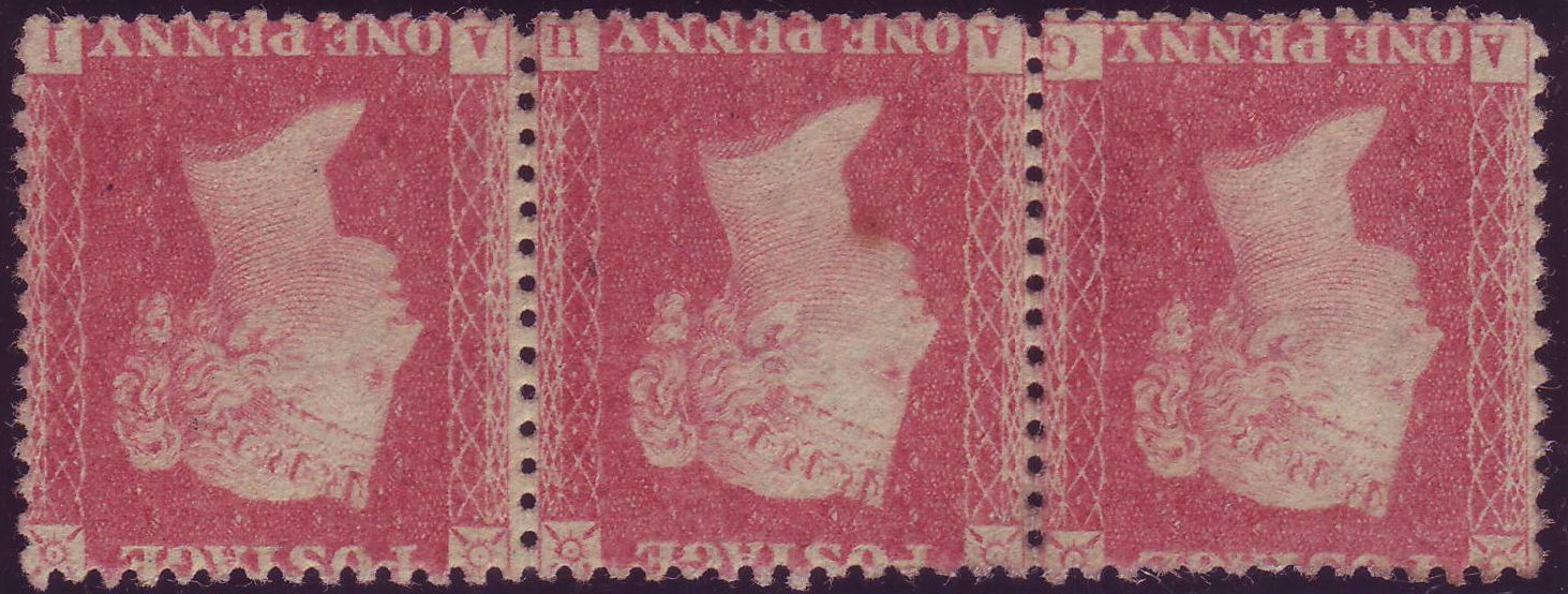 Plate 62 A-G, A-H, A-I