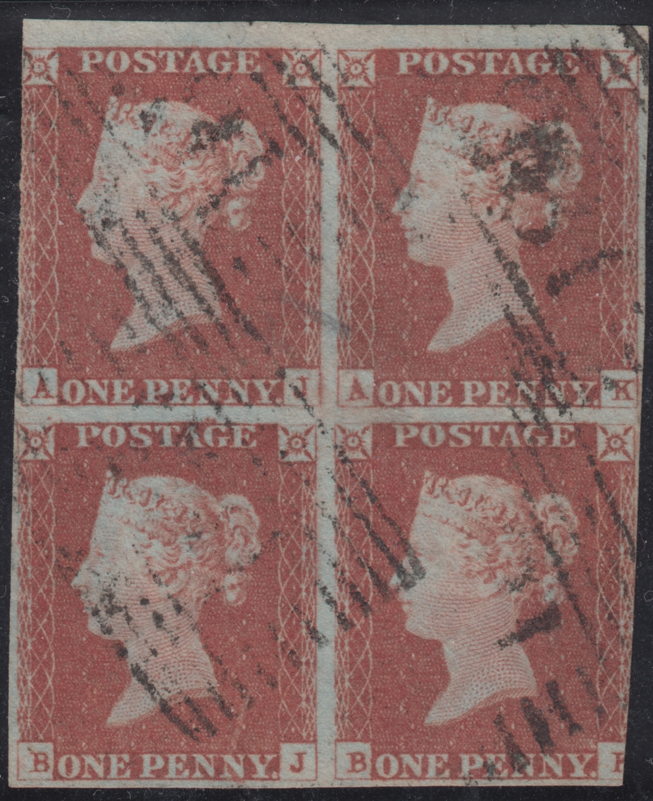 Plate 81 A-J, A-K, B-J, B-K