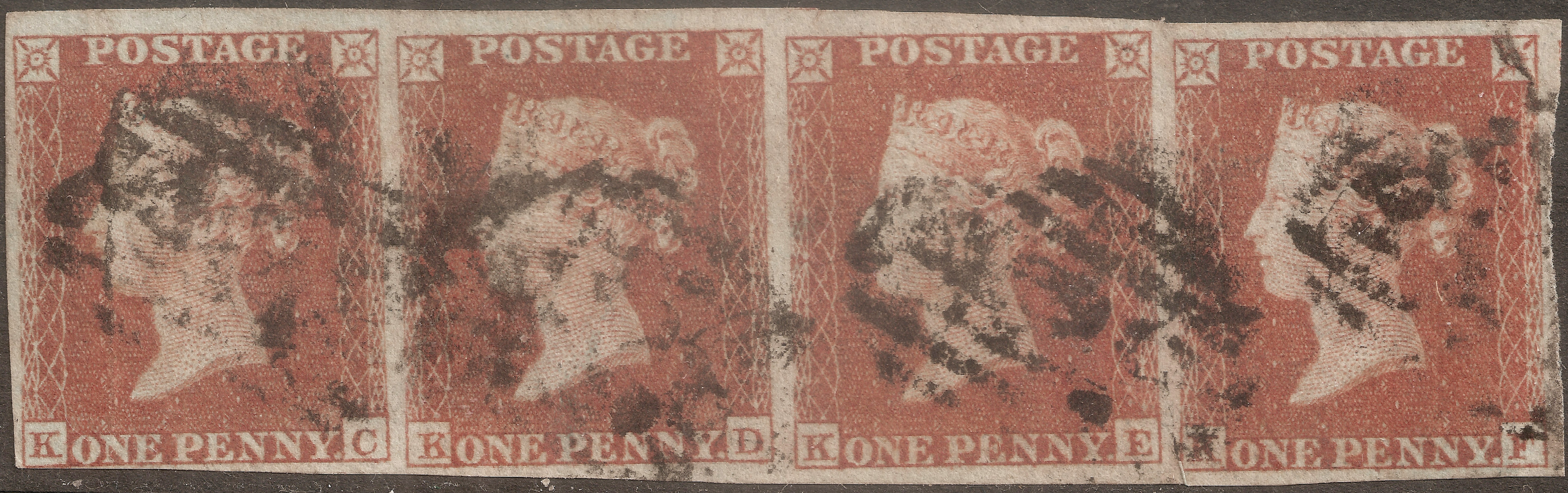 Plate 165 K-C, K-D, K-E, K-F