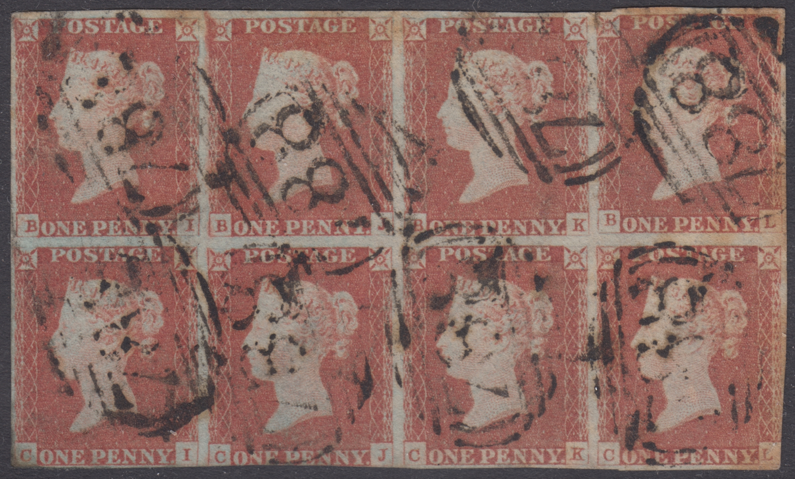 Plate 82 B-I, B-J, B-K, B-L