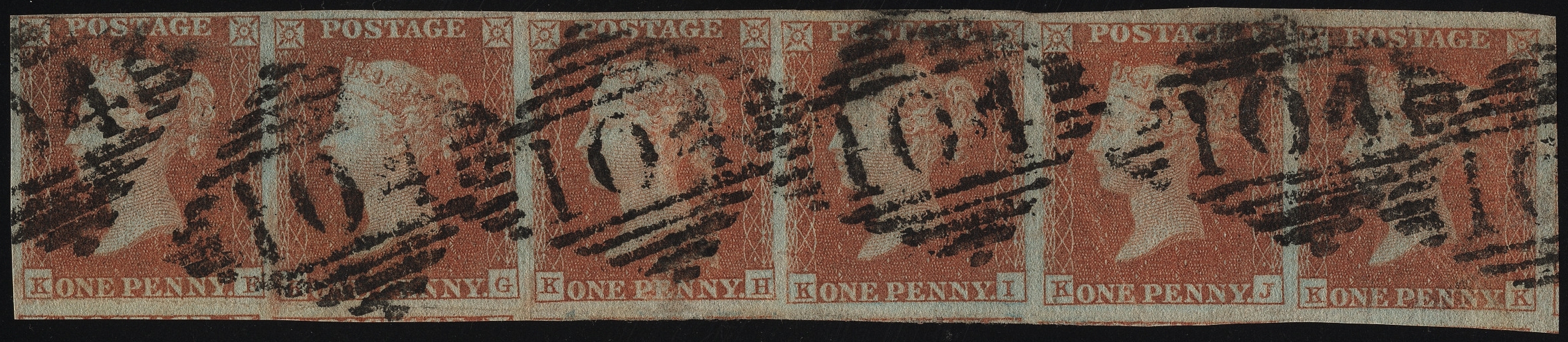 Plate 122 K-G, K-H, K-I, K-J, K-K