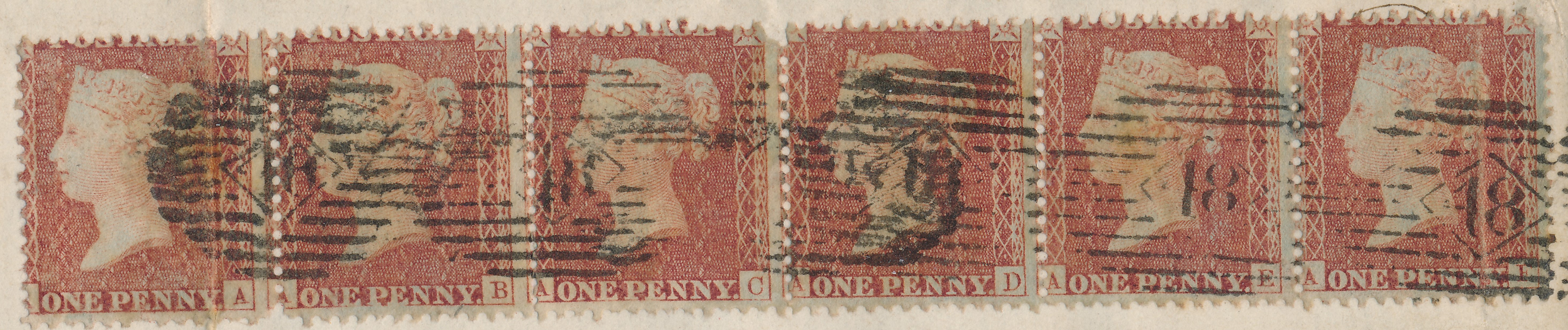 Plate 28 A-A, A-B, A-C, A-D, A-E, A-F