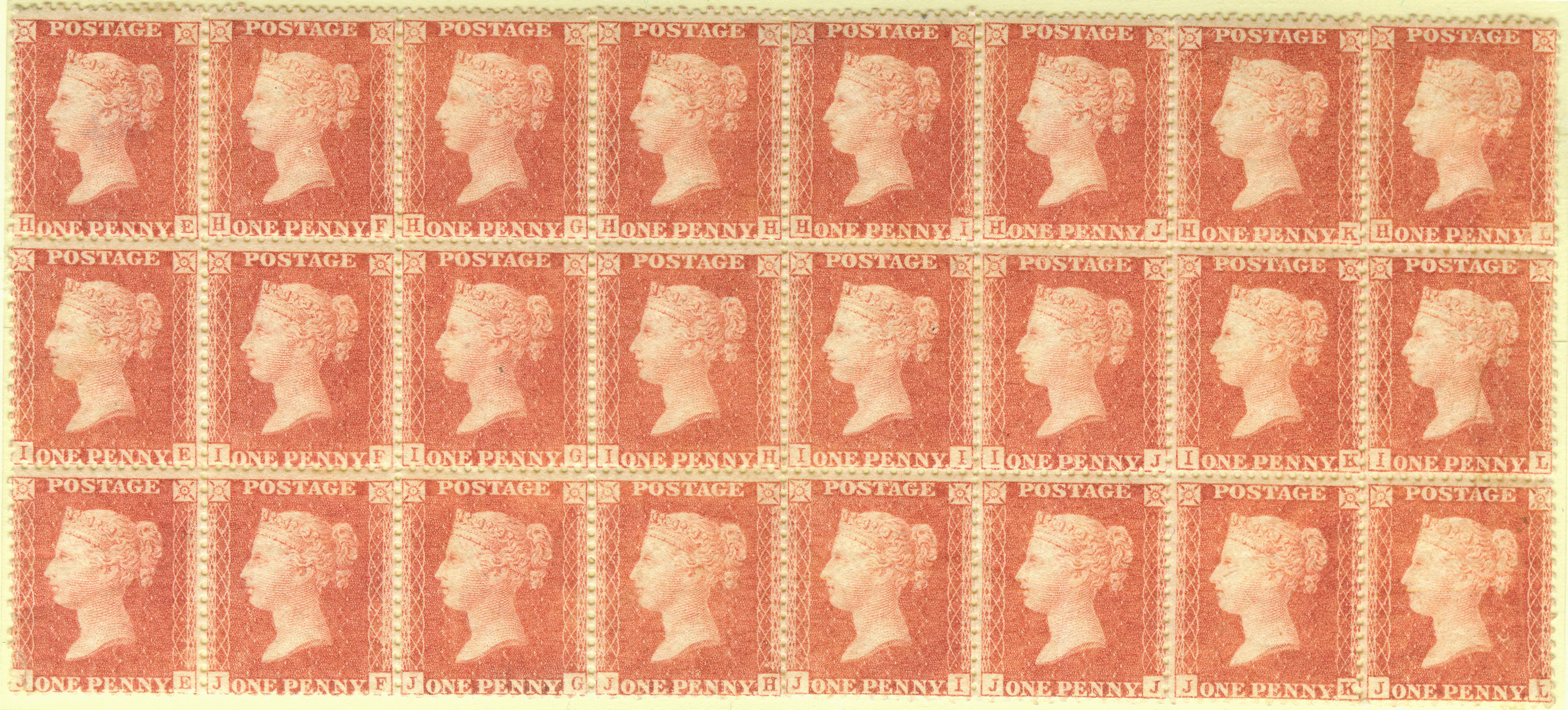 Plate 44 H-G, H-H, H-I, H-J, H-K, H-L, I-G, I-H, I-I, I-J, I-K, I-L