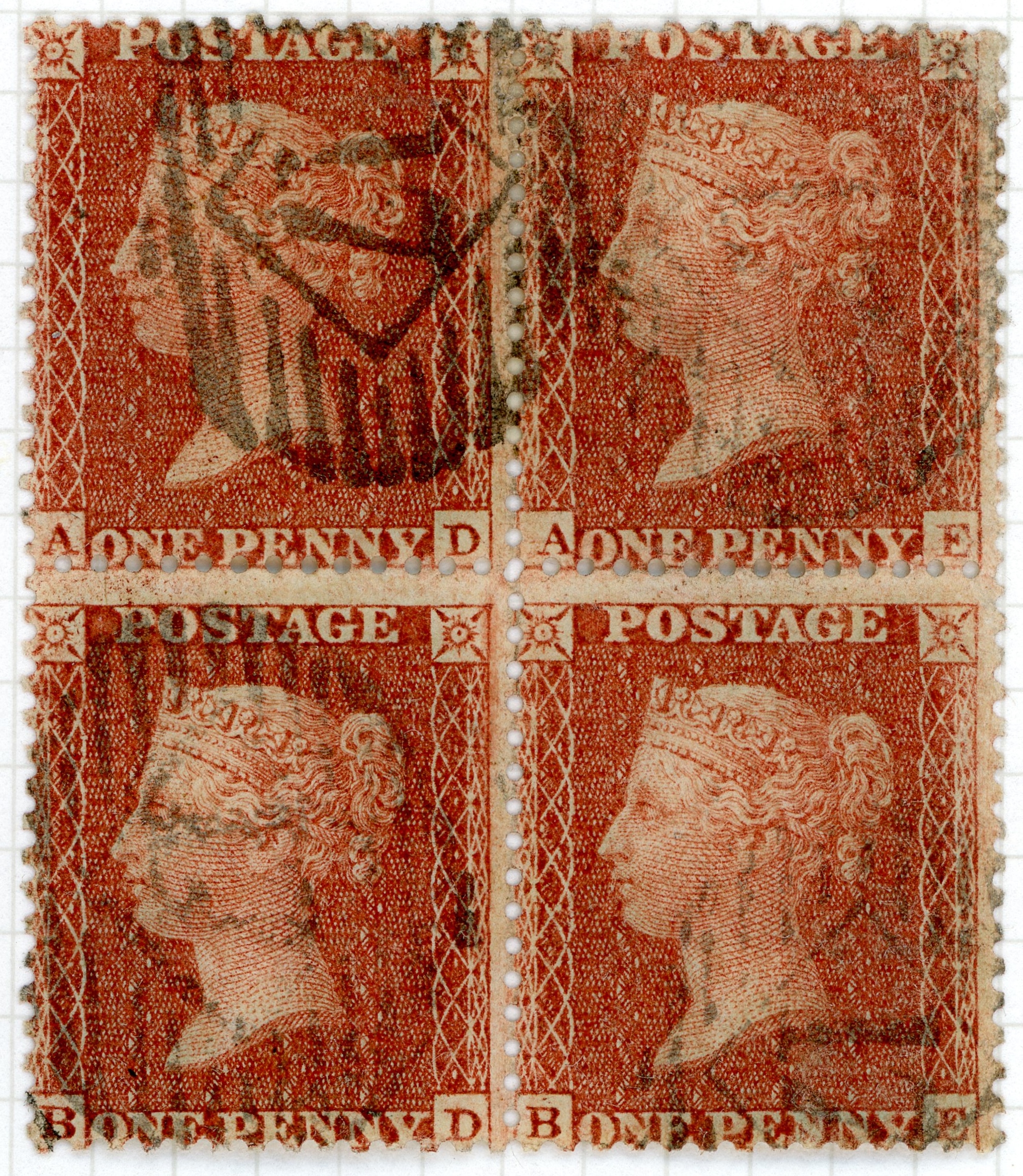 Plate 13 A-D, A-E