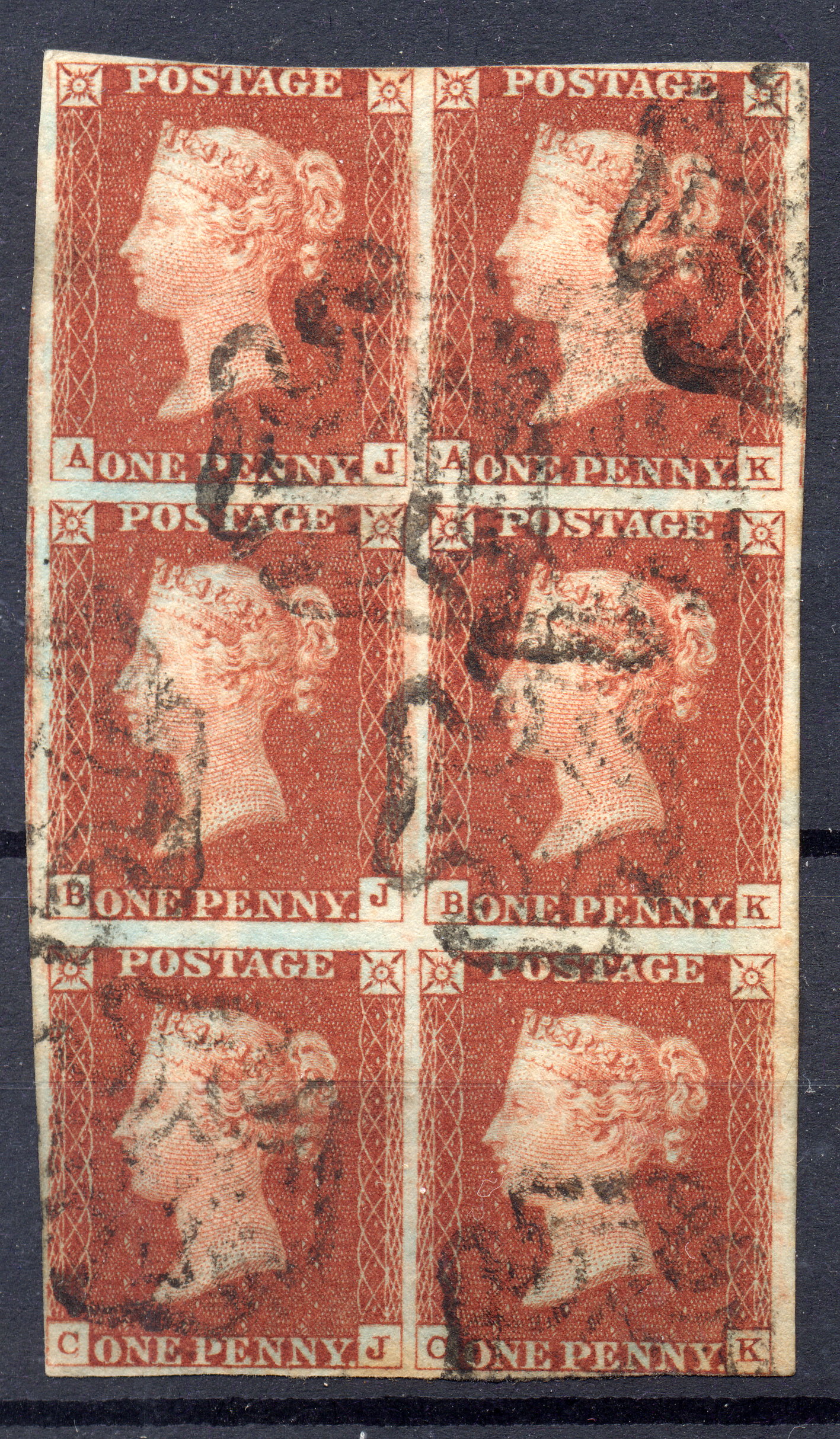Plate 32 A-J, A-K, B-J, B-K