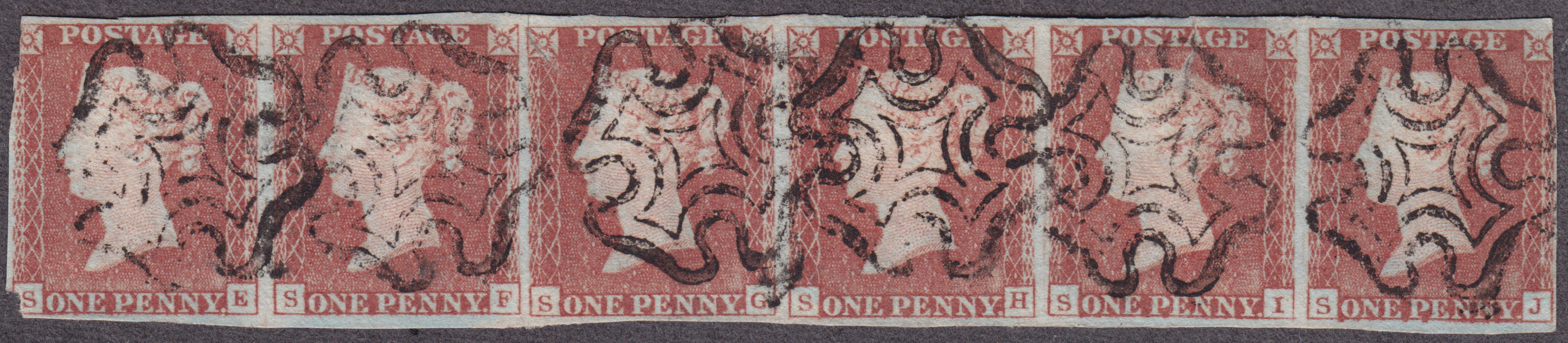 Plate 16 S-E, S-F, S-G, S-H, S-I, S-J