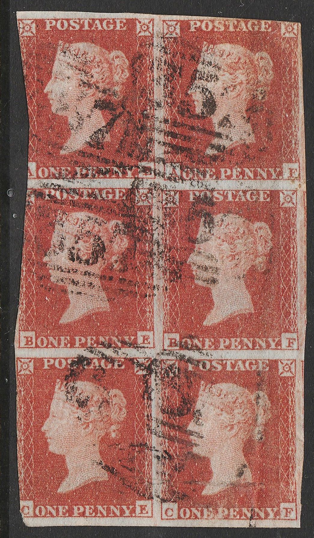 Plate 131 A-E, A-F