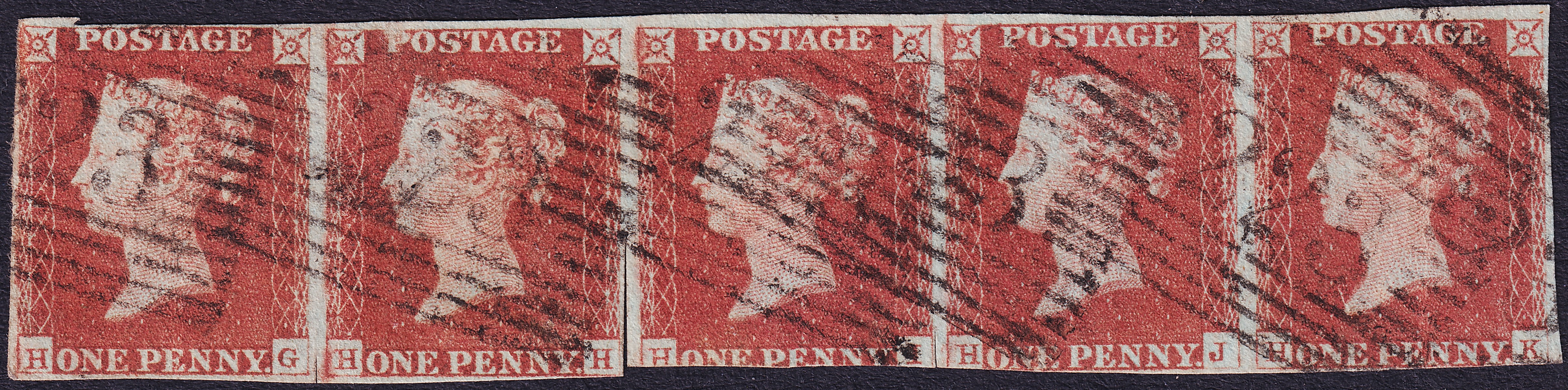 Plate 74 H-G, H-H, H-I, H-J, H-K