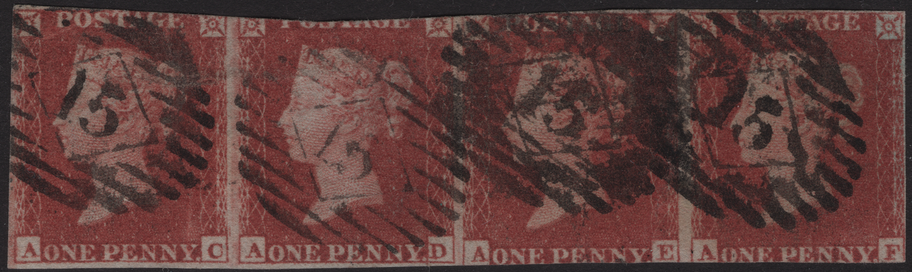 Plate 166 A-C, A-D, A-E, A-F