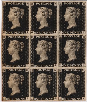 Plate 4 G-I, G-J, G-K, H-I, H-J, H-K, I-I, I-J, I-K
