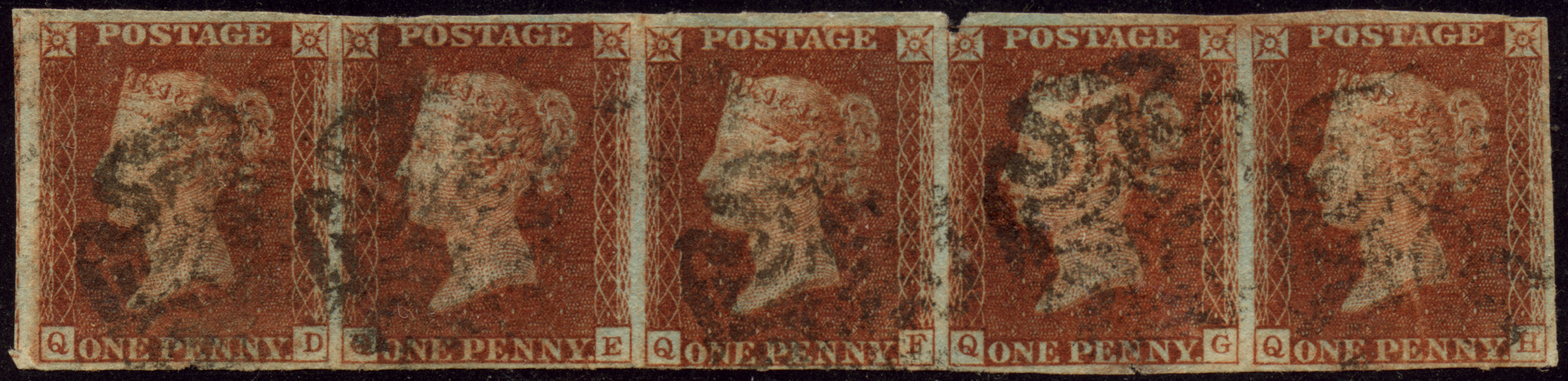 Plate 11 Q-D, Q-E, Q-F, Q-G, Q-H