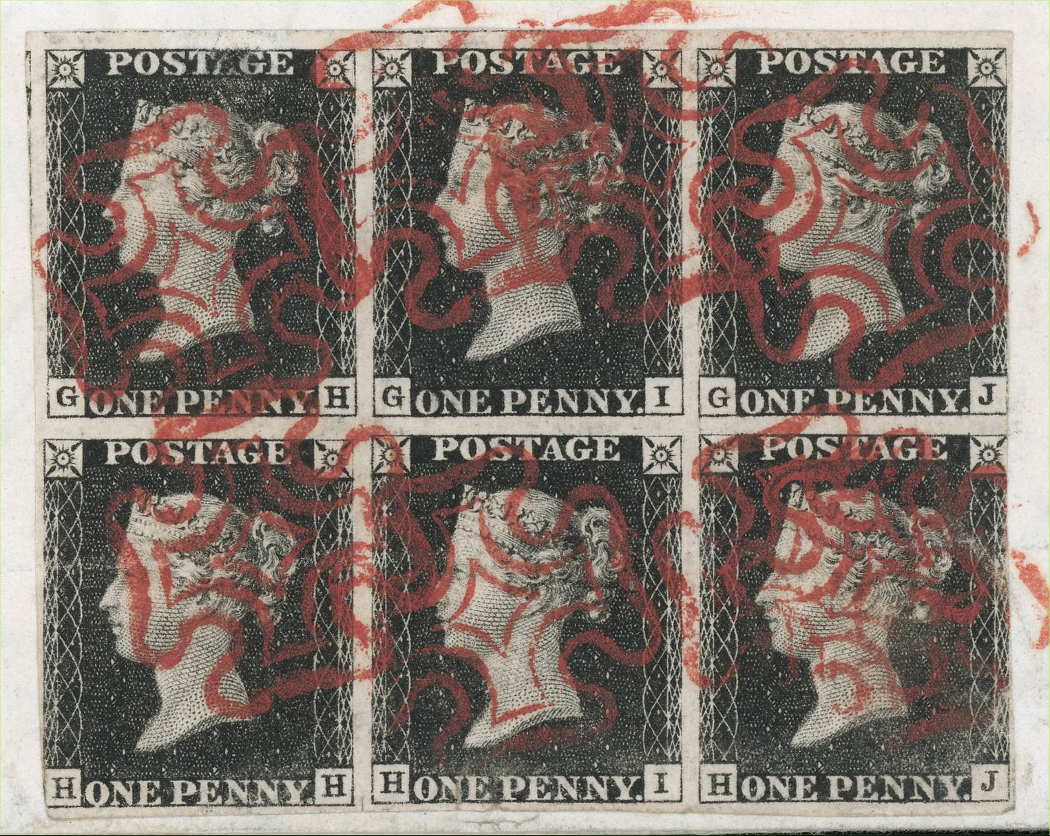 Plate 6 G-H, G-I, G-J, H-H, H-I, H-J