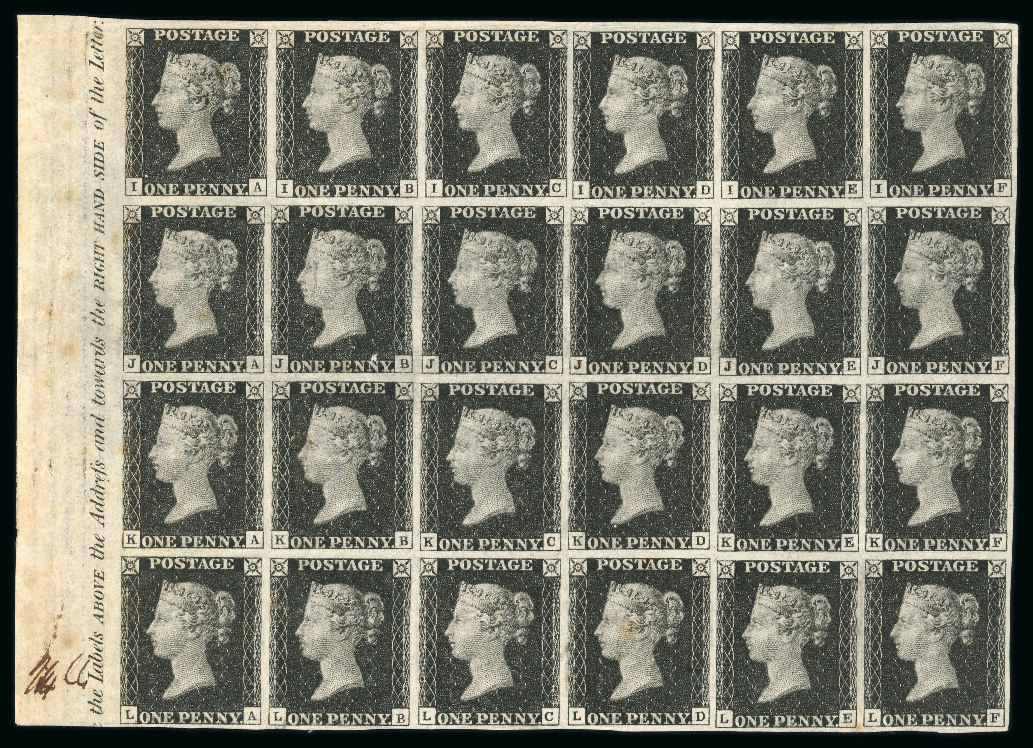 Plate 7 I-A, I-B, I-C, I-D, I-E, I-F, J-A, J-B, J-C, J-D, J-E, J-F, K-A, K-B, K-C, K-D, K-E, K-F, L-A, L-B, L-C, L-D, L-E, L-F